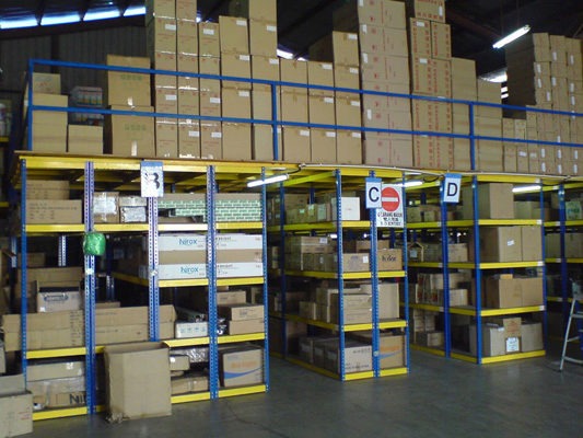 Secure elevated work spaces with our Mezzanine Floor Edge Protection