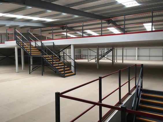 Standard Edge Protection for Mezzanine Floors