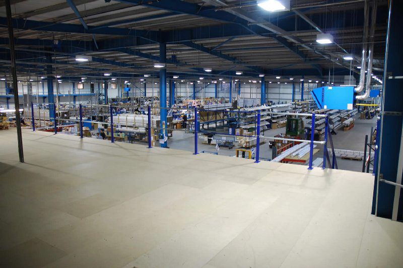 Production mezzanine floor